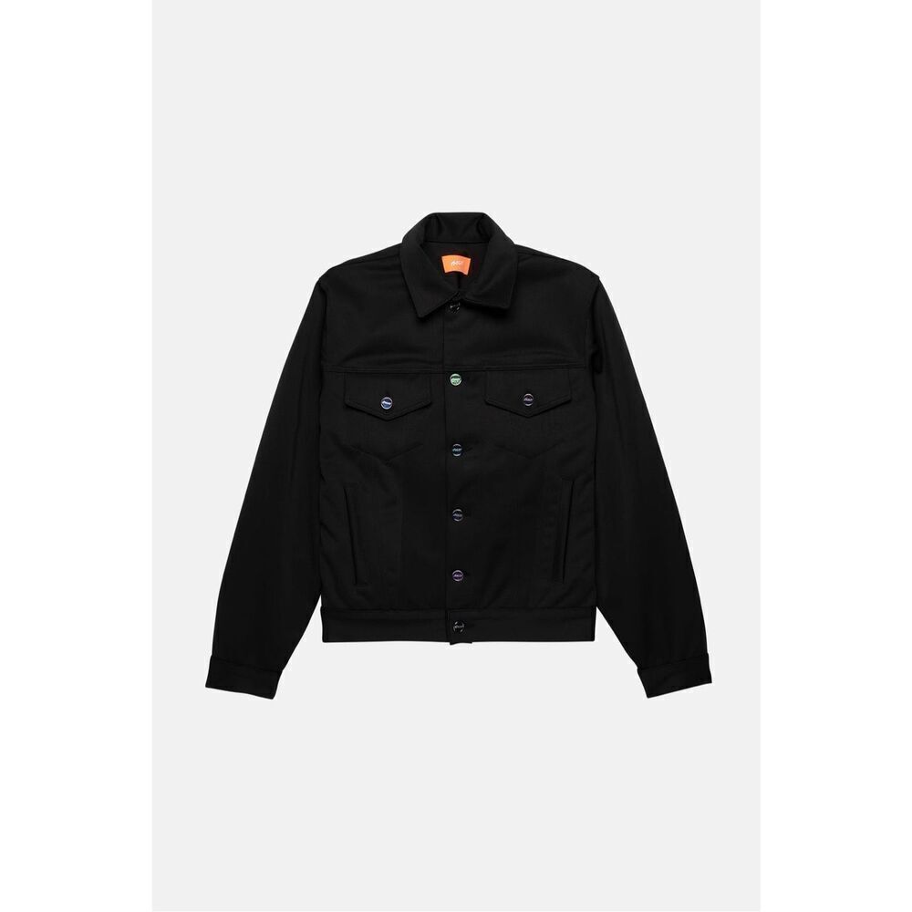 Bossi Neoprene Truckers Jacket NEW NWT